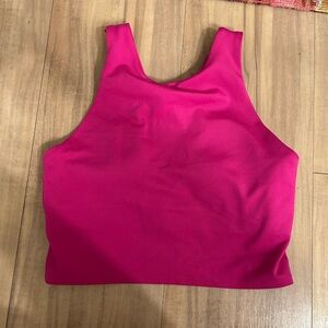 Athleta pink sports bra